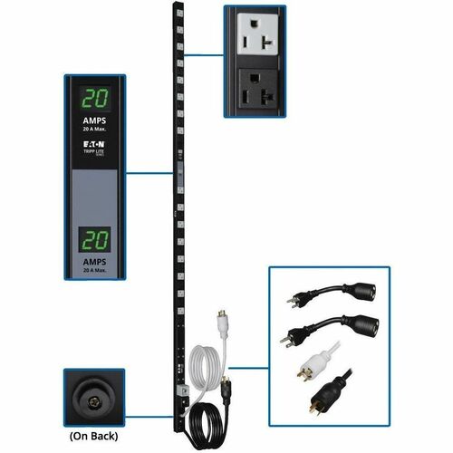 Tripp Lite PDUMV40 PDU avec compteur DOUBLE 120 V 40 A 32 prises - 32 x NEMA 5-1