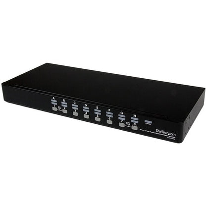 Conmutador KVM PS2 USB de 16 puertos para montaje en rack 1U con OSD