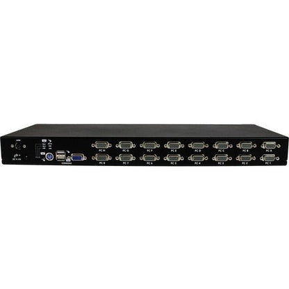 Conmutador KVM PS2 USB de 16 puertos para montaje en rack 1U con OSD