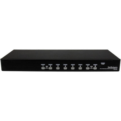 COMMUTATEUR KVM PS2 USB 8 PORTS MONTAGE EN RACK 1U AVEC OSD