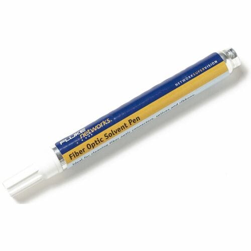Bolígrafo disolvente para limpieza de fibra óptica. Contiene 10 g/0,35 oz/12 ml.