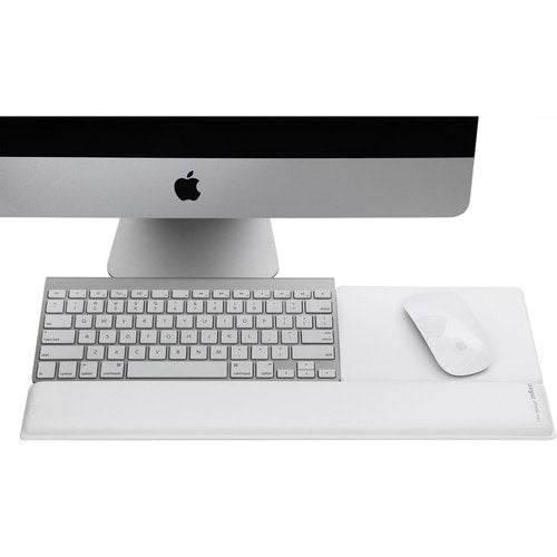 Repose-poignet et tapis de souris Rain Design mRest - Blanc - Repose-poignet rempli de gel