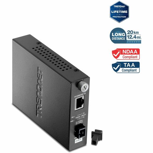 TRENDnet 10/100Mbps TX a 100Base-FX Dual