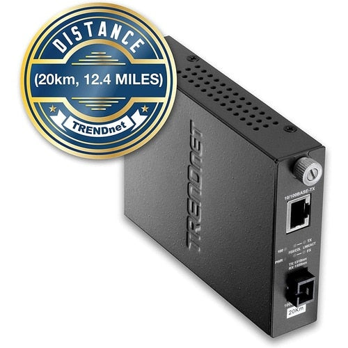 TRENDnet 10/100Mbps TX a 100Base-FX Dual