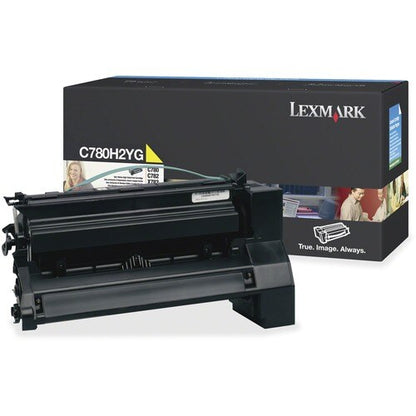Lexmark Original Toner Cartridge - Laser - 10000 Pages - Yel