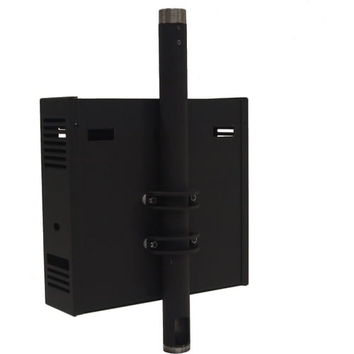 Support de poteau Chief CMA-170 - Noir - Capacité de charge de 25 lb (11 339,81 g)