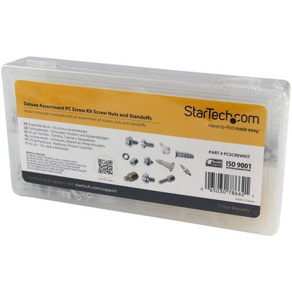 StarTech.com Deluxe Assortment PC Screw Kit - Screw Nuts and Standoffs