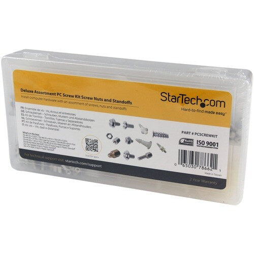 StarTech.com Deluxe Assortment PC Screw Kit - Screw Nuts and Standoffs