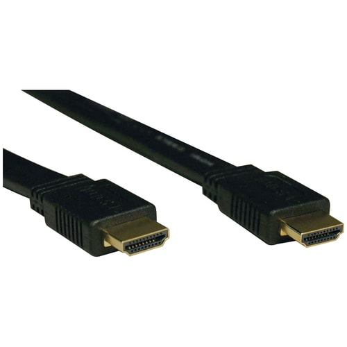 Cable HDMI de alta velocidad de 3 m (10 pies) para video digital con audio, plano, blindado, 4K x 2K M/M, 3 m (10 pies)