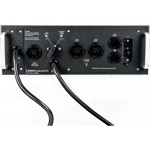 PDU Liebert MicroPOD de 4 tomas de corriente: 2 NEMA L6-15R y 2 NEMA L6-20R