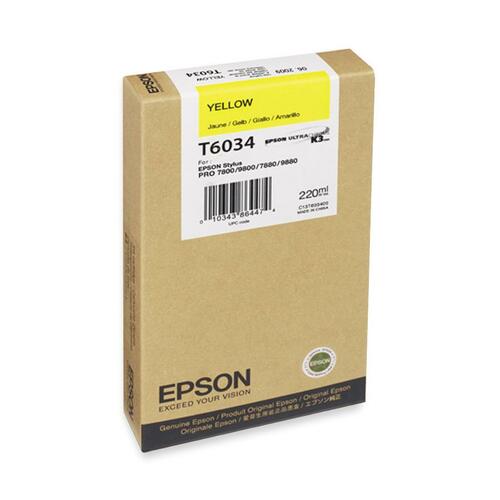 JAUNE 220ML ULTRACHROME K3 STYLUS PRO 7800 7880 9800 9880