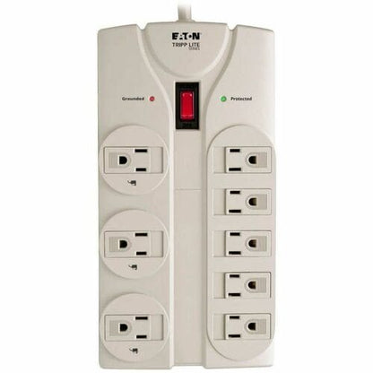 Tripp Lite Protect It! Eight-Outlet Surge Suppressor - Light Gray - NE