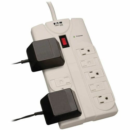 Tripp Lite Protect It! Eight-Outlet Surge Suppressor - Light Gray - NE