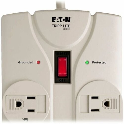 Tripp Lite Protect It! Eight-Outlet Surge Suppressor - Light Gray - NE
