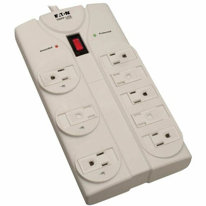 Tripp Lite Protect It! Eight-Outlet Surge Suppressor - Light Gray - NE