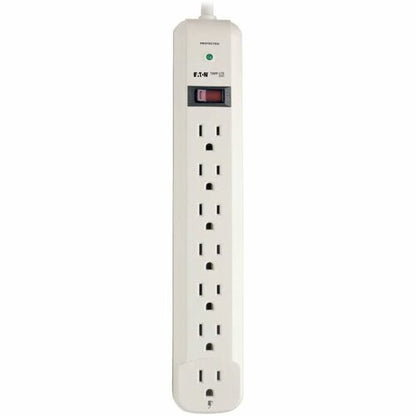 Tripp Lite series Economical AC 7-Outlet Surge Protector - Gray - NEMA
