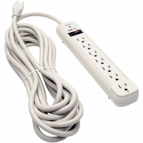 Tripp Lite series Economical AC 7-Outlet Surge Protector - Gray - NEMA