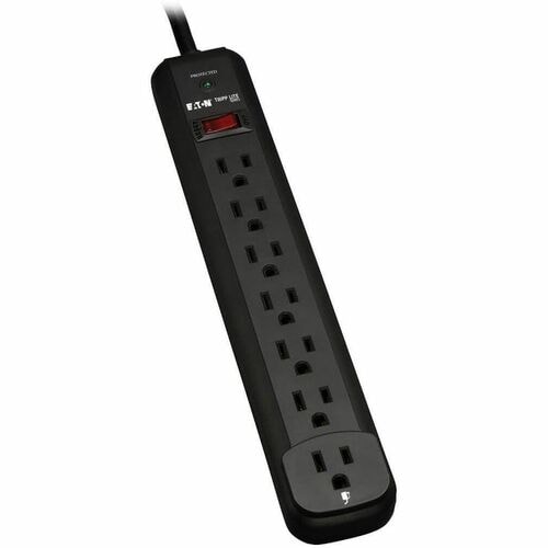 Tripp Lite Protect It! TLP712B 7-Outlet Surge Suppressor, 12' Cord, Bl