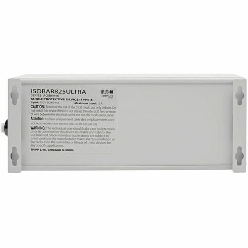 Tripp Lite Isobar Premium ISOBAR825ULT 8-Outlet Surge Suppressor, 25'