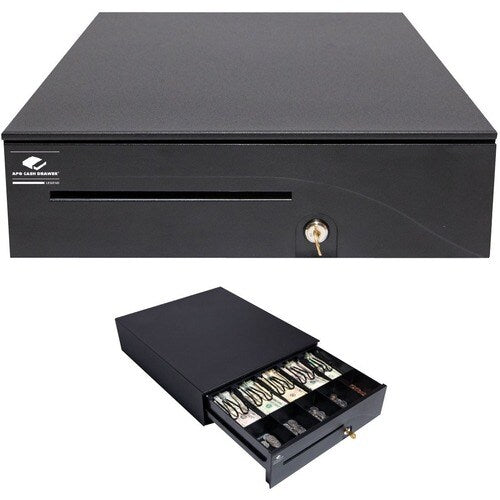 apg Heavy- Duty Point of Sale Cash Drawer | Series 100 T320BL1616 - USD 5 Bill -