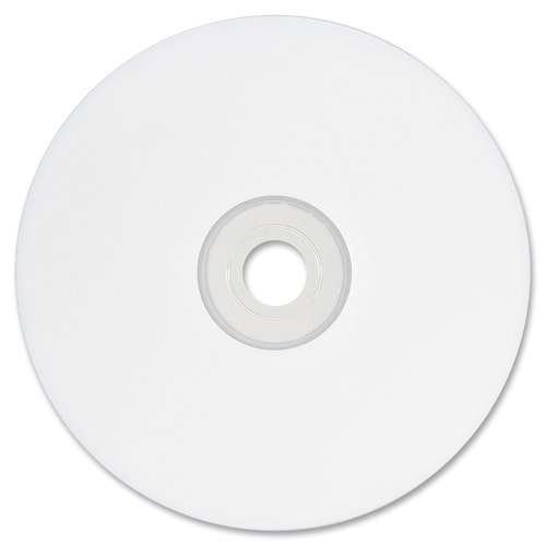 CD-R Verbatim 700 Mo 52X blanc imprimable jet d'encre, Hub Printable