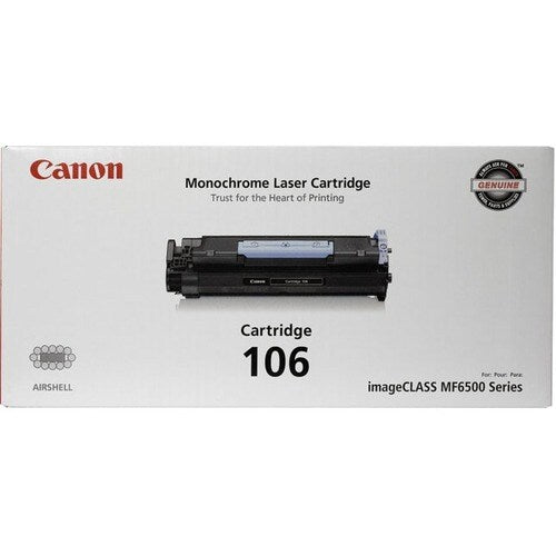 Cartouche de toner noir Canon n° 106 - Laser - 5 000 pages - Noir