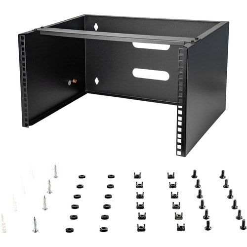 StarTech.com 6U Wall Mount Rack, 14in Deep, 19 inch Wall Mount Network