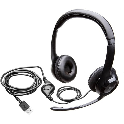 Logitech Padded H390 USB Headset - Stereo - USB