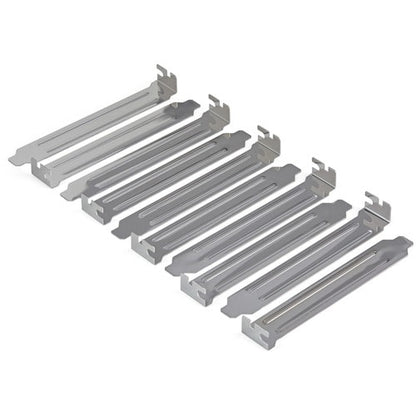 Plaque de recouvrement pour connecteur d'extension en acier StarTech.com - Lot de 10