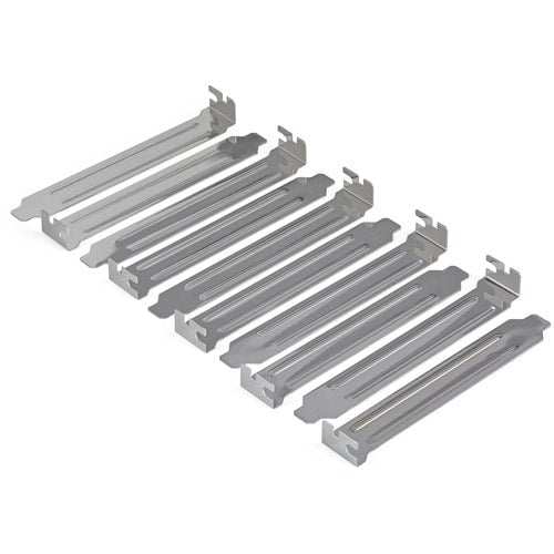 Plaque de recouvrement pour connecteur d'extension en acier StarTech.com - Lot de 10