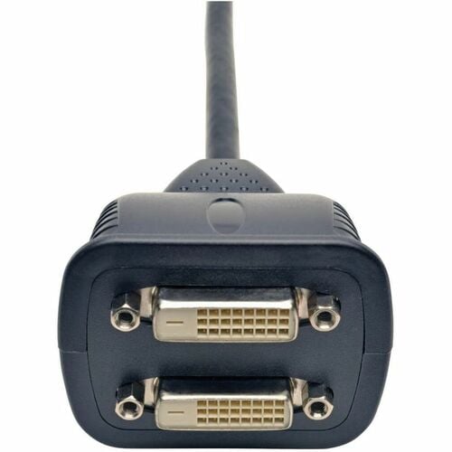 Tripp Lite 1ft DVI Y Splitter Video Monitor Cable DVI-D M/2xF 1' - Male - Female - 0.3m -