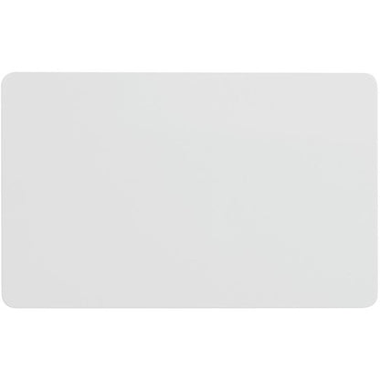 Cartes PVC blanches Zebra 15 MIL avec dos inscriptible, 500 cartes