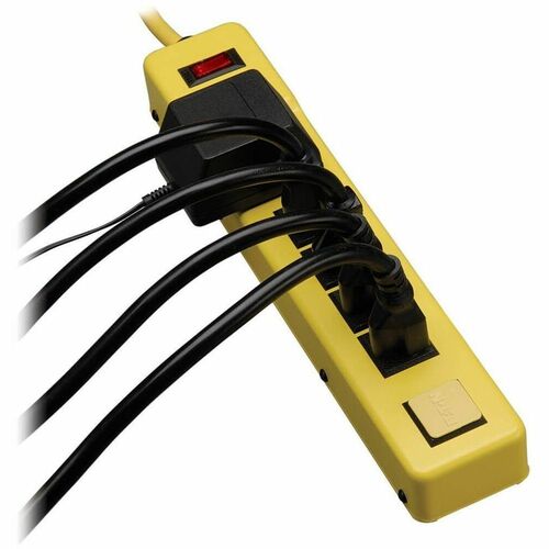 Tripp Lite Safety Power Strip 120V 5-15R 6 Outlet Metal 6' Cord OSHA -