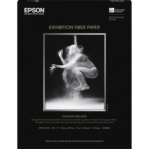 EXHIBITION FIBER PAPER 8.5 X11 25 SHEETS