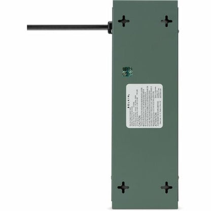 Parasurtenseur Belkin 10 prises en métal - Cordon de 4,5 m - Fiche droite - 8