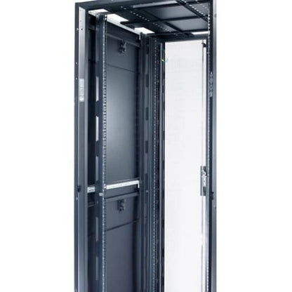Rail de montage vertical APC by Schneider Electric avec trous carrés - Noir