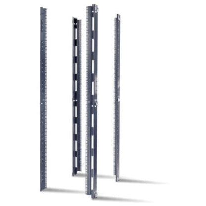 Rail de montage vertical APC by Schneider Electric avec trous carrés - Noir