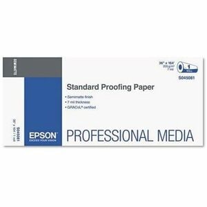36X164 STANDARD PROOFING PAPER ROLL