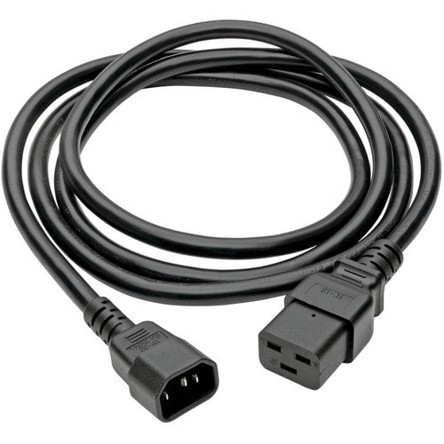 Tripp Lite 10ft Power Cord Extension Cable C19 to C14 Heavy Duty 15A 14AWG 10'