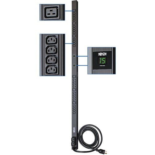 Tripp Lite PDUMV30HV PDU avec compteur 208 V - 240 V 30 A 30 prises - 6 x IEC 3