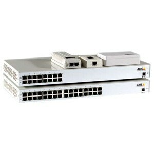 Midspan Axis de 8 puertos con alimentación a través de Ethernet - Salida de -48 V CC - 8 salidas 10/100Base-TX