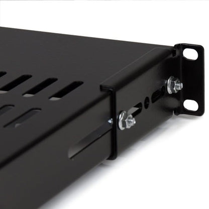 StarTech.com Support de montage pour rack ventilé 1U à profondeur réglable de 19,5 à 38 pouces