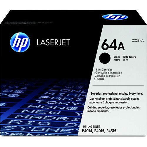 Cartouche de toner pour imprimantes laser Jet d'encre P4014, P4015 et P4515, 10 000 pages