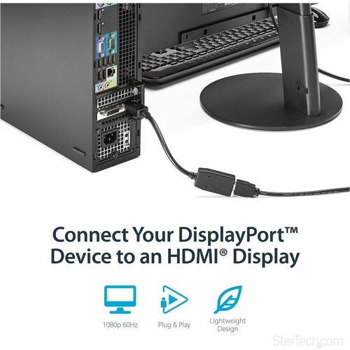 StarTech.com DisplayPort to HDMI Adapter