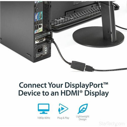 StarTech.com DisplayPort to HDMI Adapter