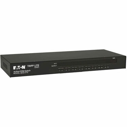 Tripp Lite 16-Port 1U Rackmount USB/PS2 KVM Switch - Steel Housing