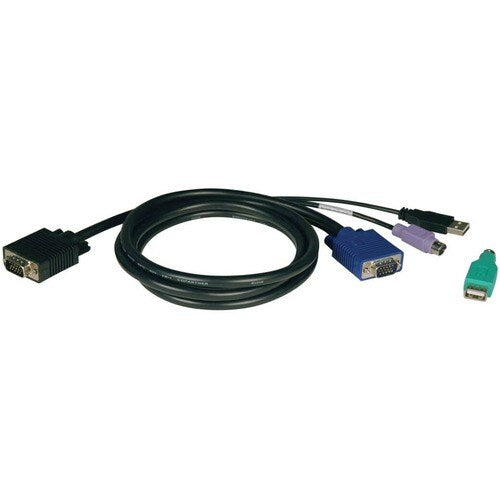 Tripp Lite P780-015 KVM Cable - HD-15 Male - HD-15 Male