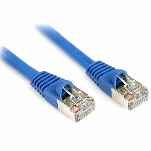 Câble patch Cat5e blindé bleu anti-accroc StarTech.com de 90 cm