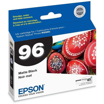 Epson No. 96 Original Ink Cartridge - Inkjet - Matte Black -