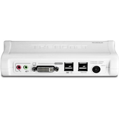 KIT DE COMMUTATION KVM DVI/USB À 2 PORTS AVEC AUDIO (COMPREND 2 CÂBLES KVM)